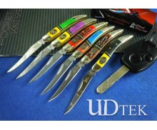 High Quality Ox Bone Handle Classic Knife Spain Folding Knife UDTEK01418